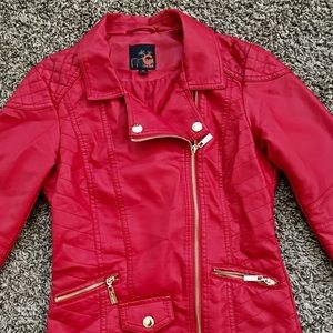 Leather jacket by Guess size XS